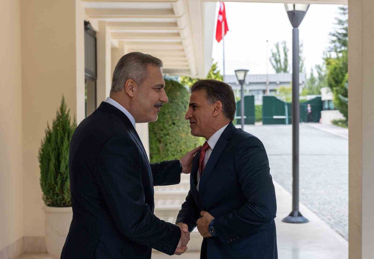 Fidan, Libya Genelkurmay Başkan Vekili Nemruş ile Ankara'da Görüştü