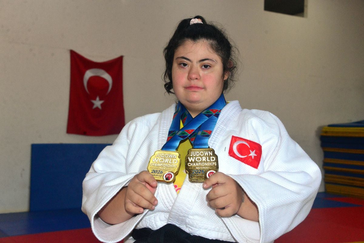 Down sendromlu Zeynep Sude judoda dünya şampiyonu