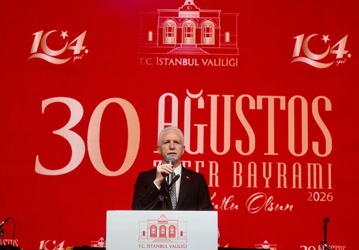 İstanbul'da 30 Ağustos Zafer Bayramı Resepsiyonu