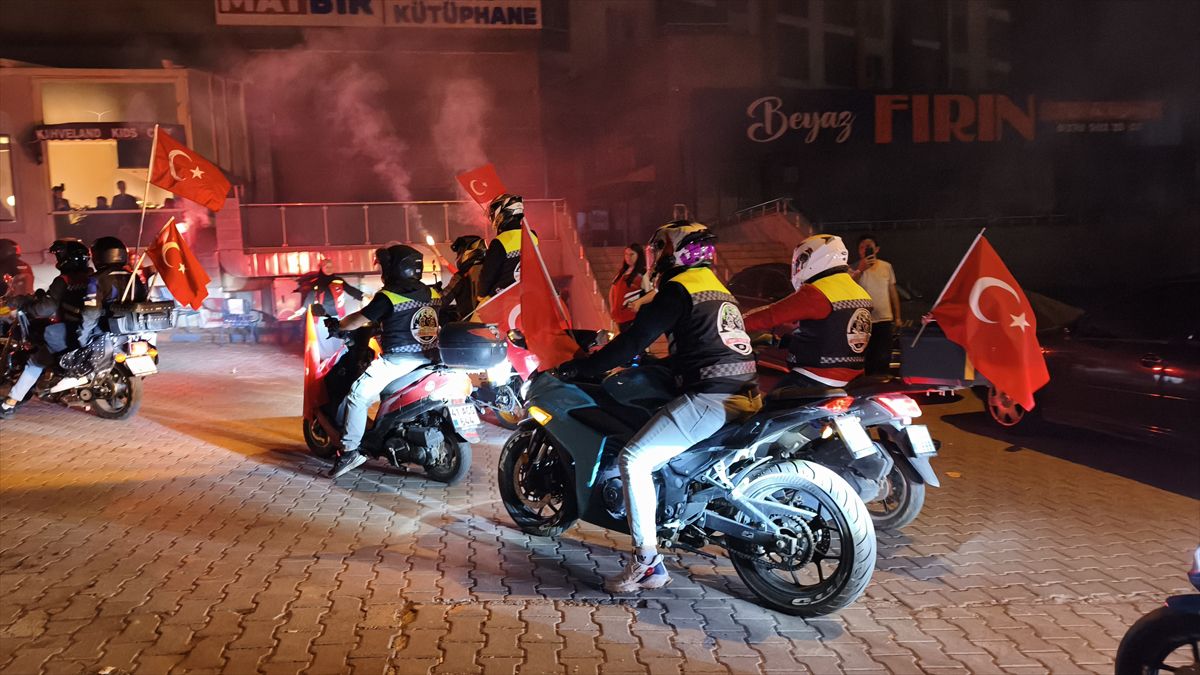 Karabük'te 30 Ağustos Zafer Bayramı Motosiklet Kortejiyle Kutlandı