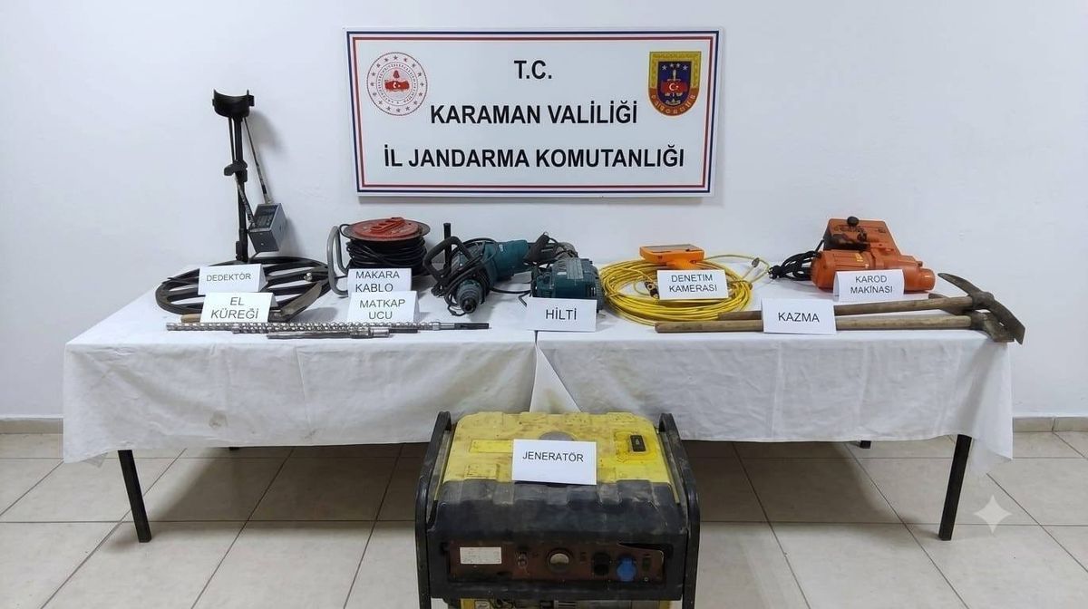 Karaman'da Jandarma Denetimlerinde 3 Tutuklama