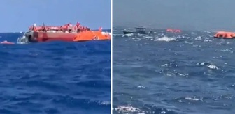 Girne açıklarında batan gemide 7 kişi hayatını kaybetti