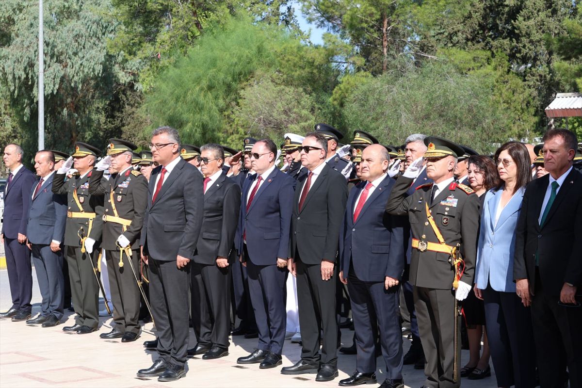 KKTC'de 30 Ağustos Zafer Bayramı törenlerle kutlandı