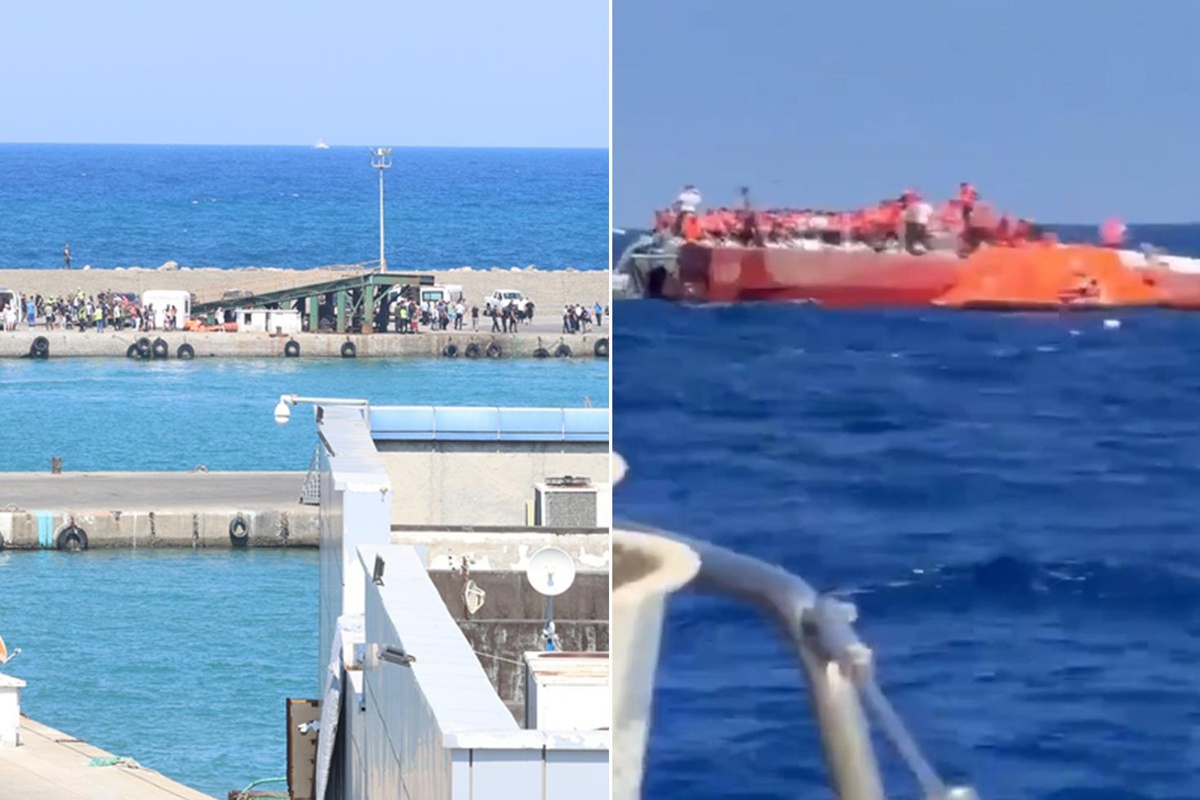 KKTC'nin Girne açıklarında 267 kişiyi taşıyan yolcu gemisi battı