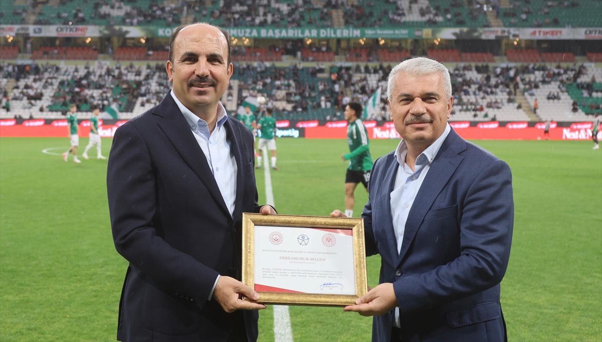 Konya Stadı'na Engel Erişilebilirlik Ödülü