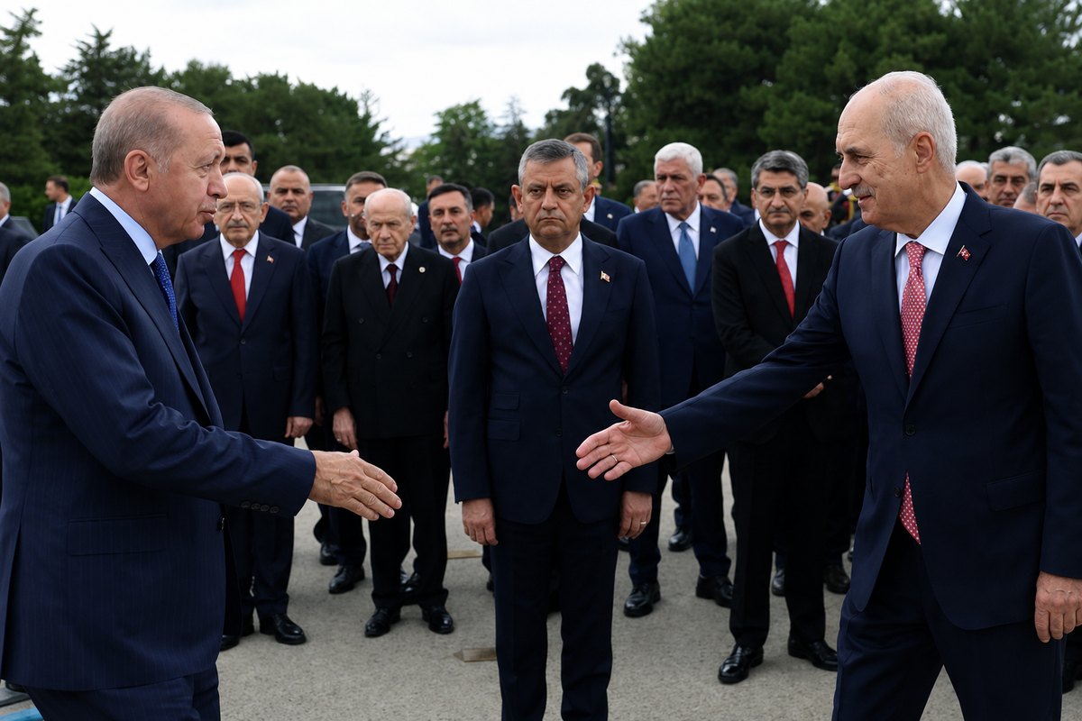 Siyaset dünyası Anıtkabir’de buluştu; tüm liderler aynı karede