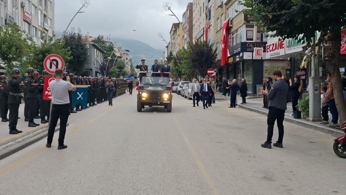 Tokat'ta 30 Ağustos Zafer Bayramı coşkuyla kutlandı
