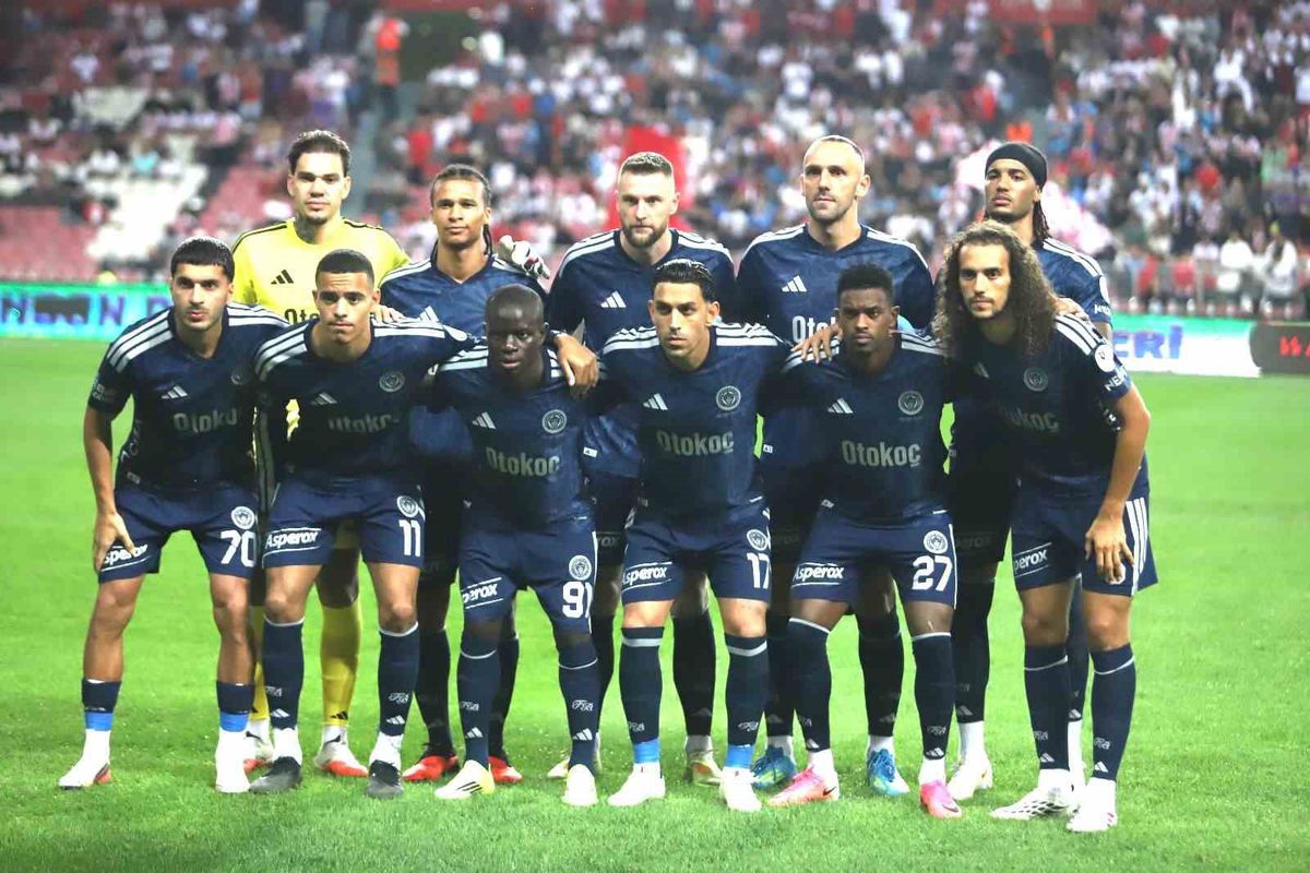 Süper Lig: Samsunspor 0-1 Fenerbahçe (15')