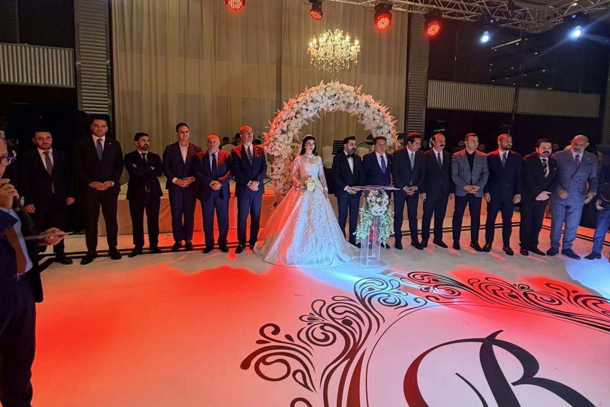 Ünlü iş insanı Yavuz Kahriman’ın oğlu dünyaevine girdi! Halaya duran isimler dikkat çekti