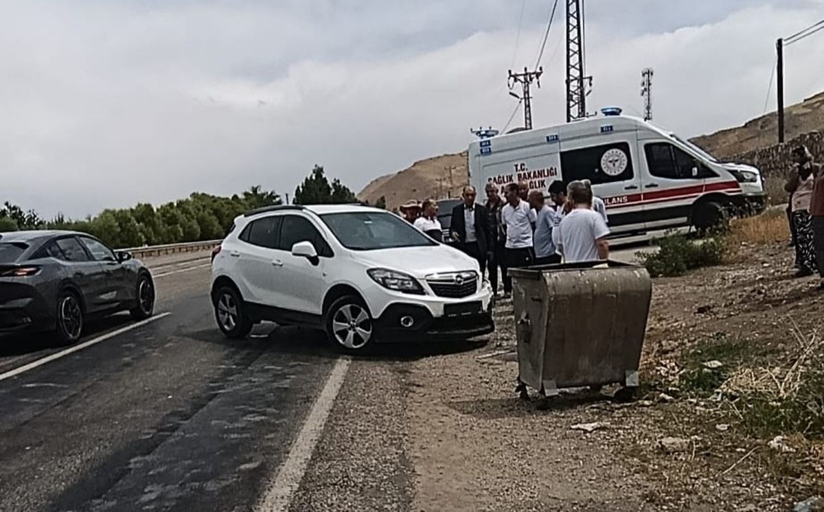Gevaş'ta Kamyonet-Otomobil Çarpıştı: 1 Yaralı