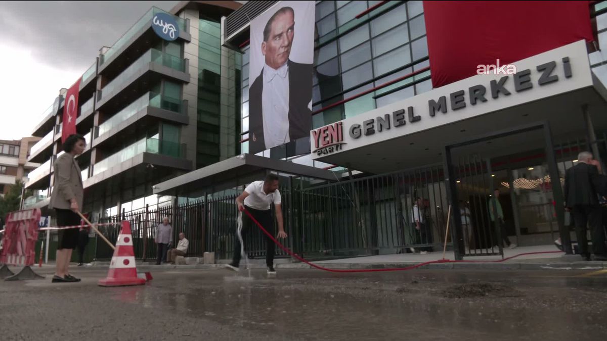 YENİ Parti Genel Merkezi Yarın Kapılarını Açıyor