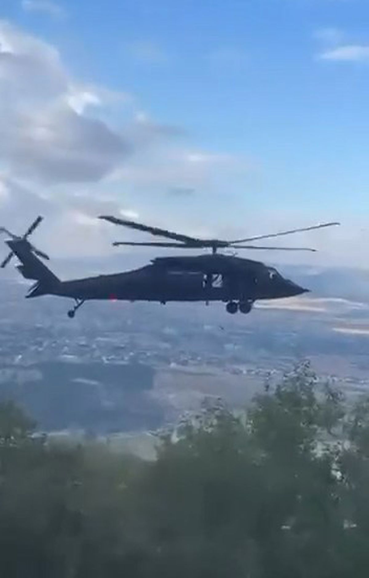 Seydişehir'de Dağda Yaralanan Kadın Askeri Helikopterle Kurtarıldı
