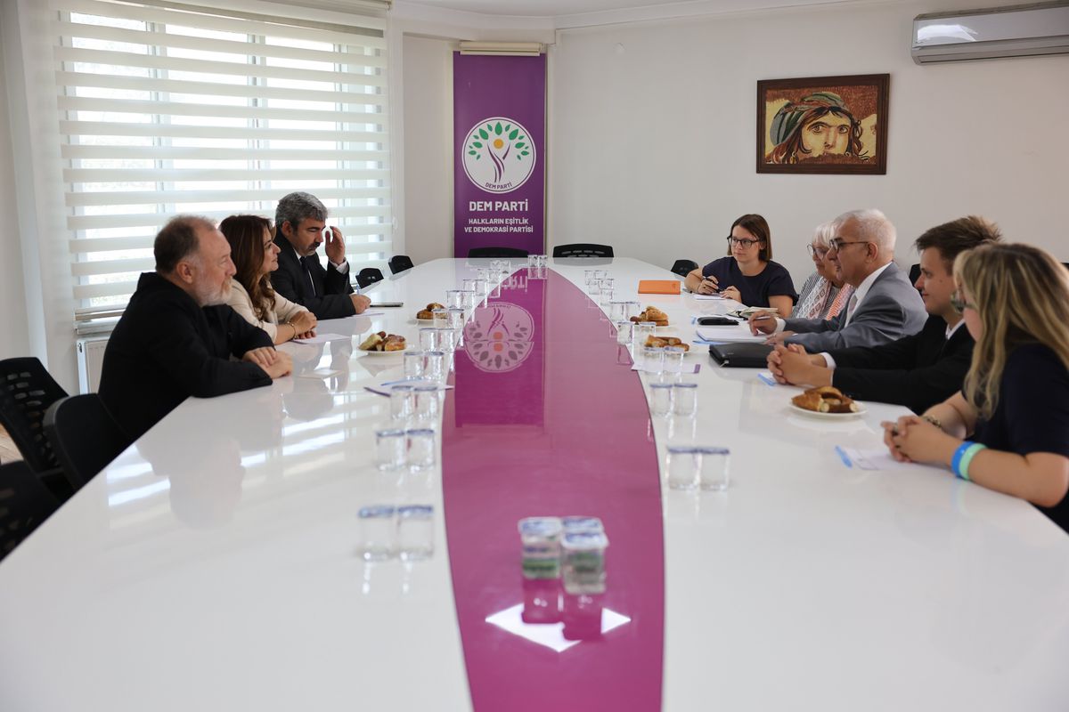 Alman Yeşiller'den DEM Parti'ye ziyaret