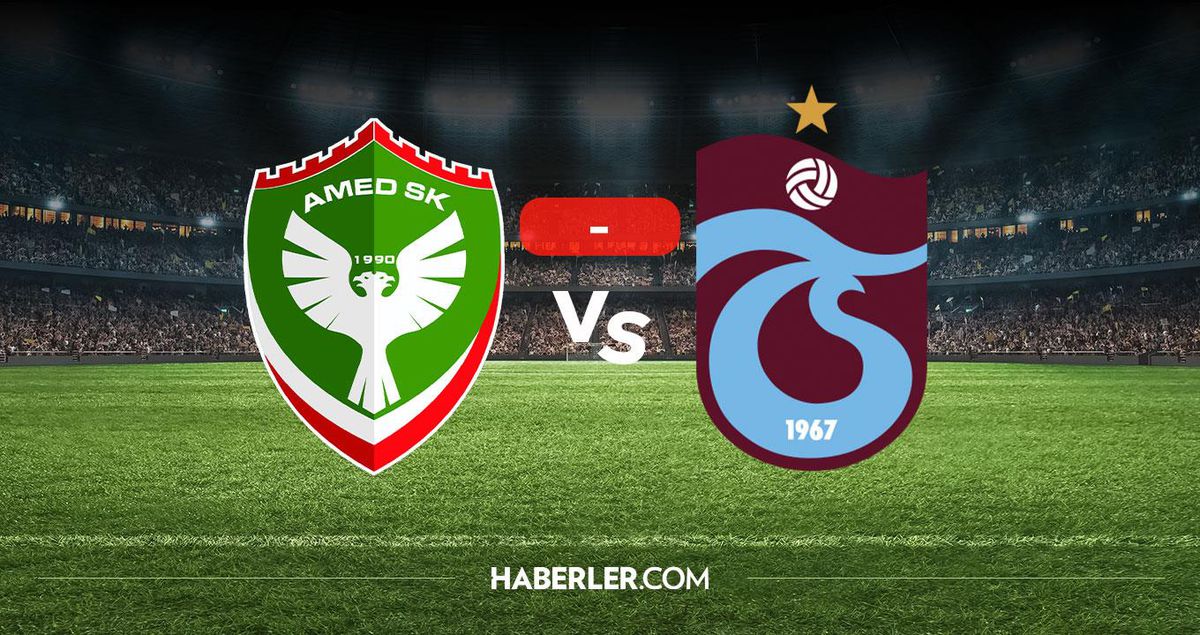 Amedspor Trabzonspor maçı kaç kaç? MAÇ SONUCU! Amedspor Trabzonspor golleri kim attı, canlı maç anlatımı!