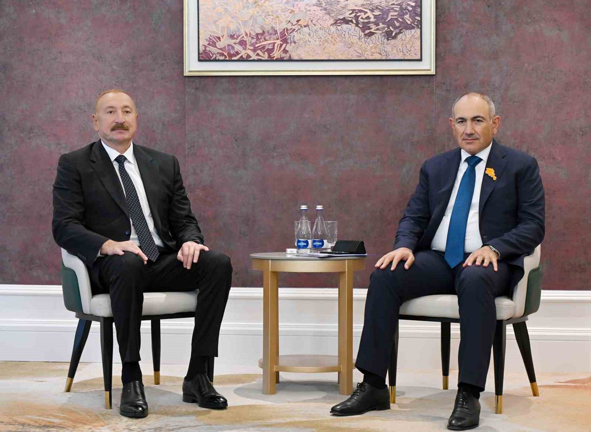 Aliyev ve Paşinyan Bişkek'te Buluştu