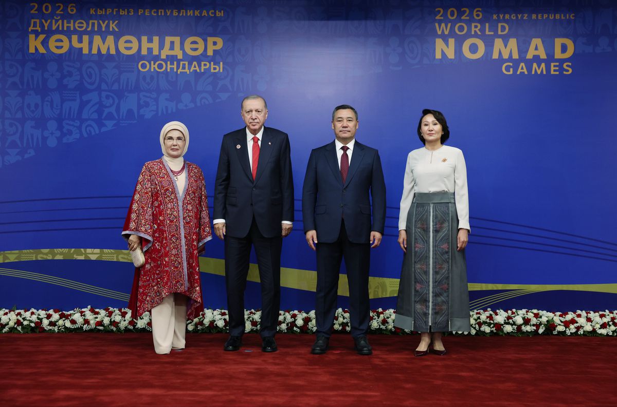 Erdoğan Bişkek'te Göçebe Oyunları'na Katıldı