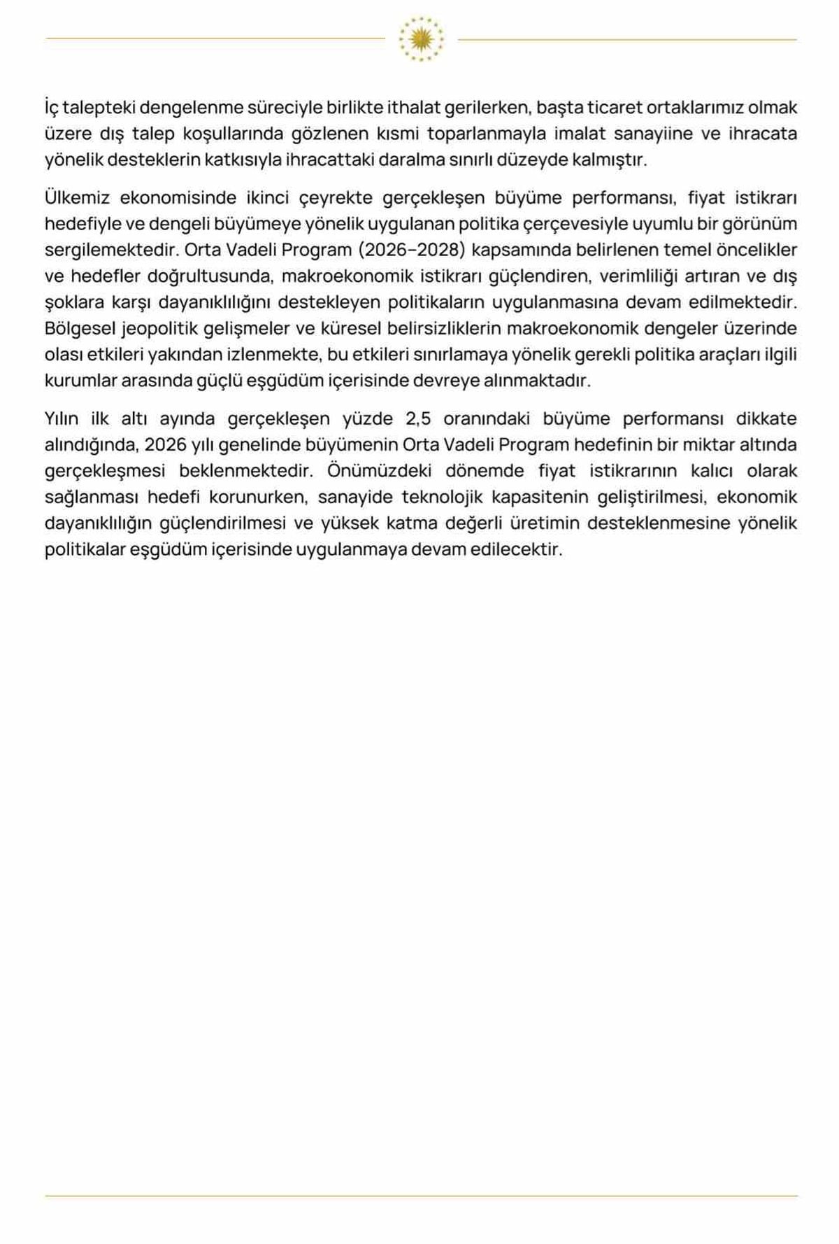 Cevdet Yılmaz: Milli gelir 1,71 trilyon dolara yükseldi