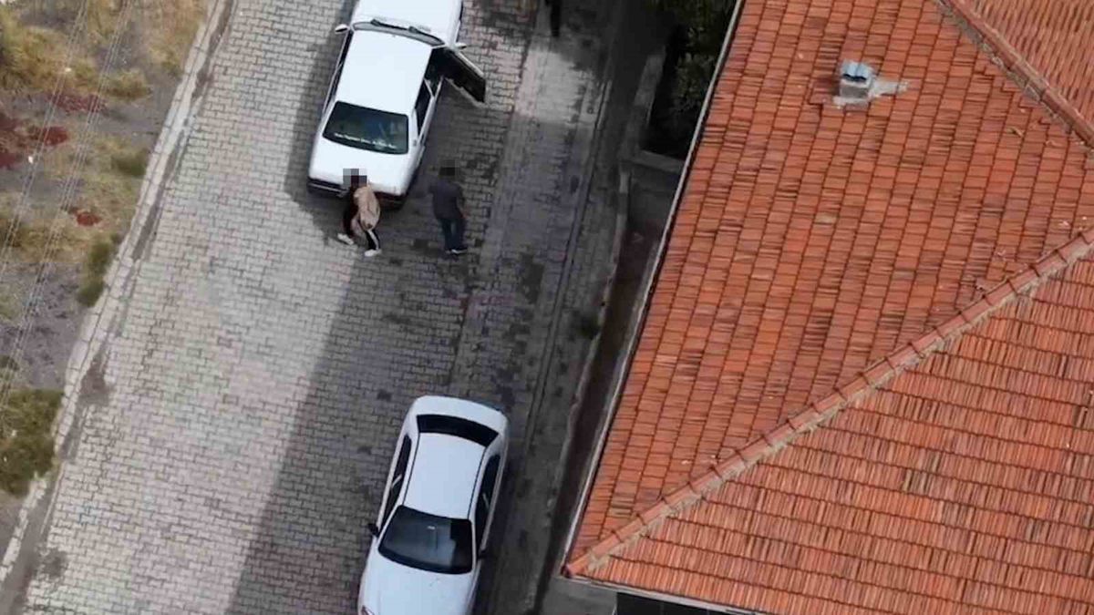 Dron Yakaladı: Kaçan Sürücü Yolcuyla Yer Değiştirdi