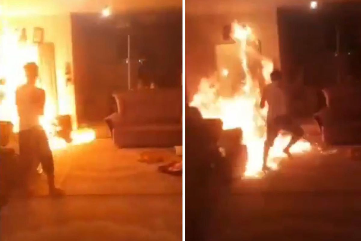 Evin içindeki kavga felaketle bitti