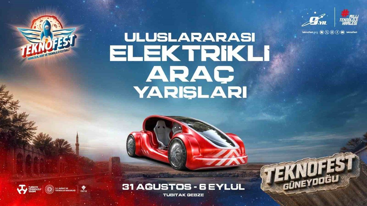 Gençlerin elektrikli araçları TEKNOFEST'te yarışacak