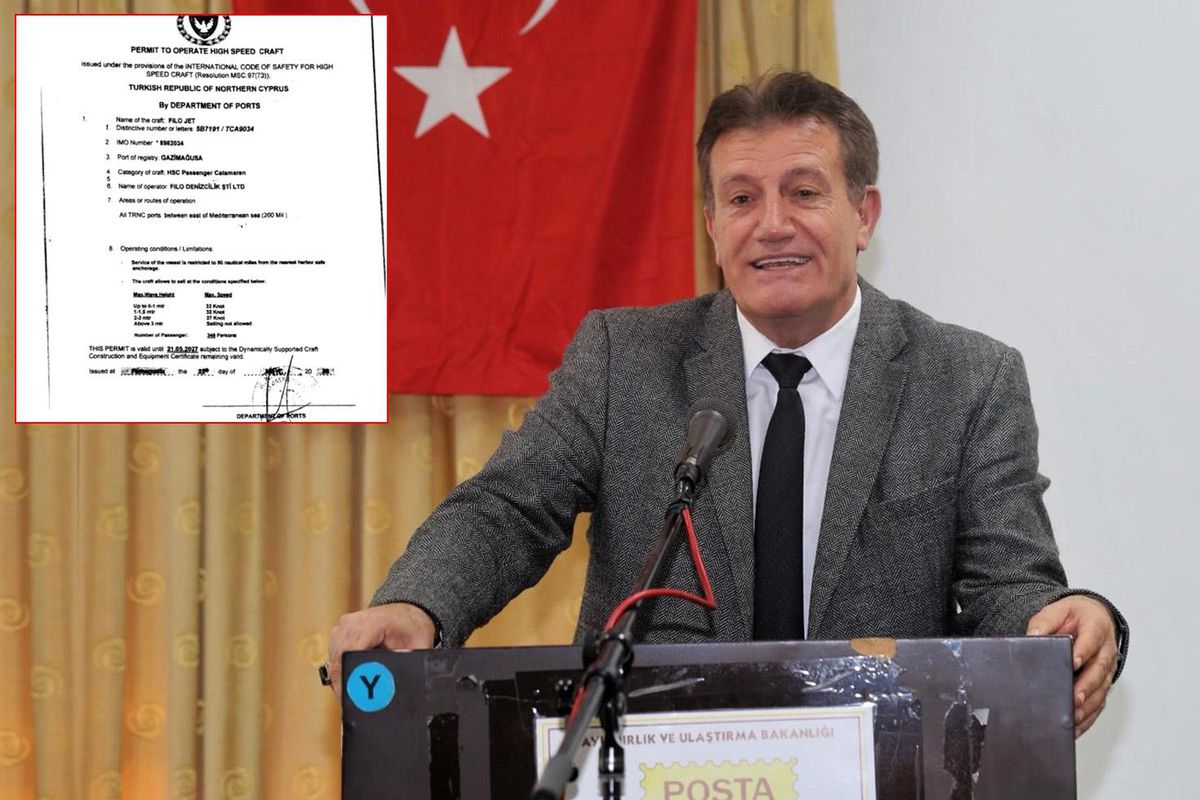 Girne’deki facia sonrası Bakan Arıklı belgeleri paylaştı: Gerekirse istifa ederim