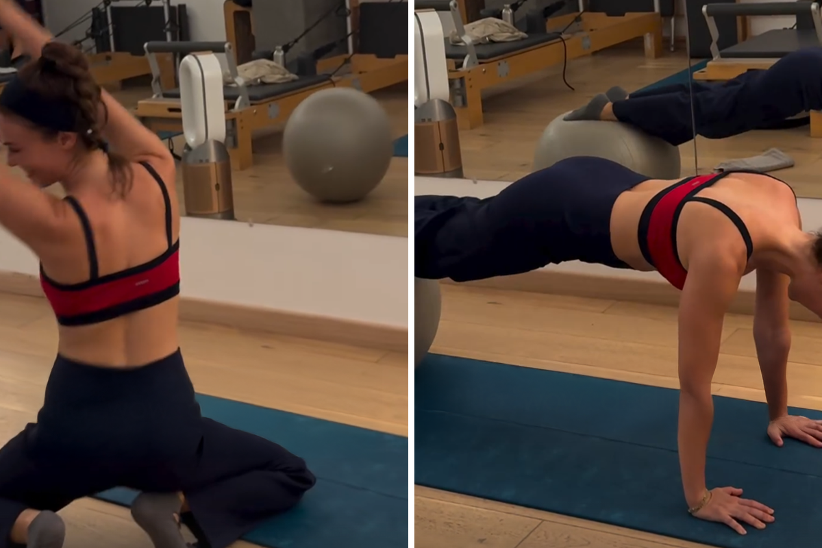 Güzel oyuncudan olay spor paylaşımı! Esnekliği ağızları açık bıraktı