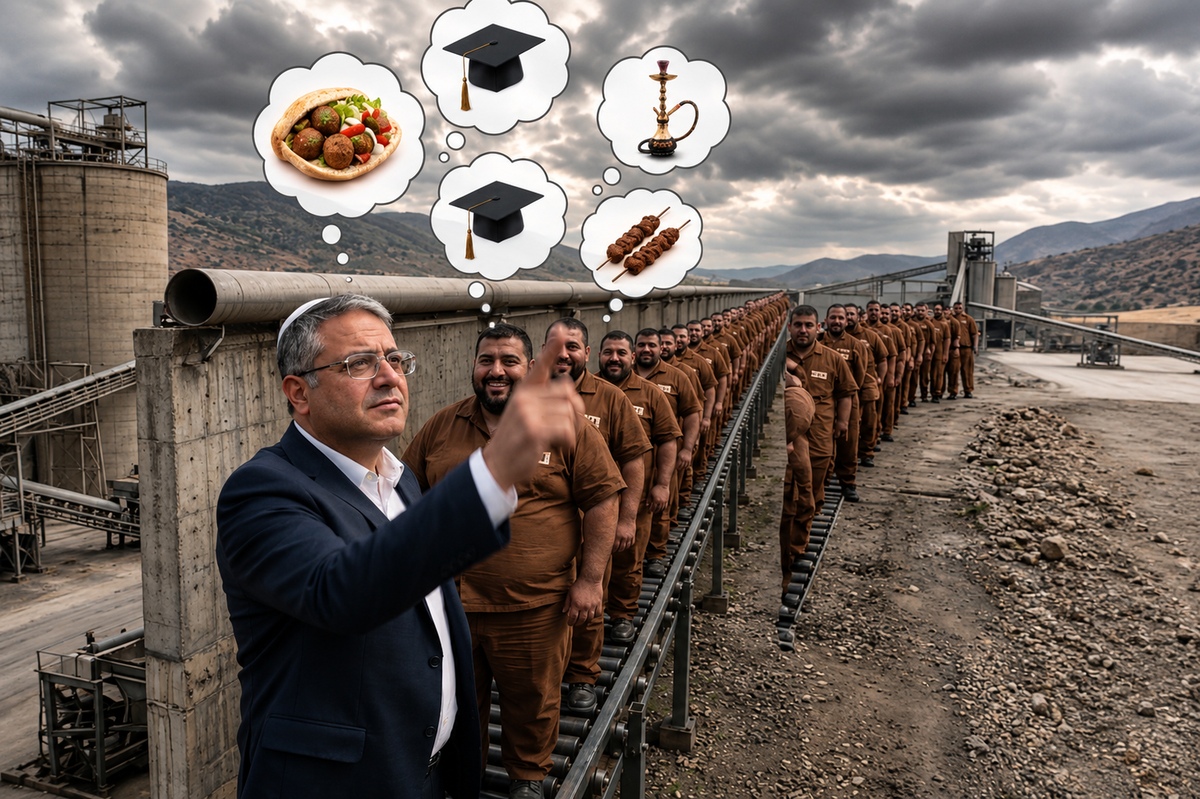 İsrailli Bakan Ben-Gvir'den insanlık dışı kampanya: Yapay zekayla Filistinlileri toplama kampına koydu