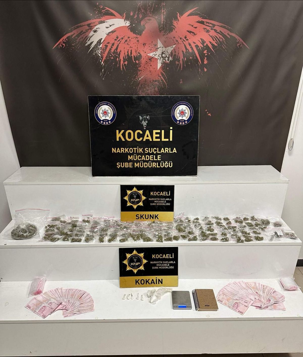 Kocaeli'de Narkotik Operasyonu: 5 Tutuklama