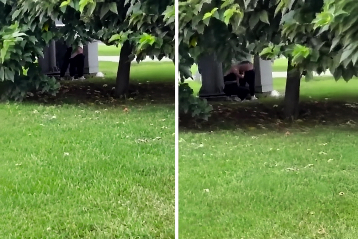 Maltepe Sahili’nde pes dedirten görüntü: Sahil ortasında sırt tıraşı