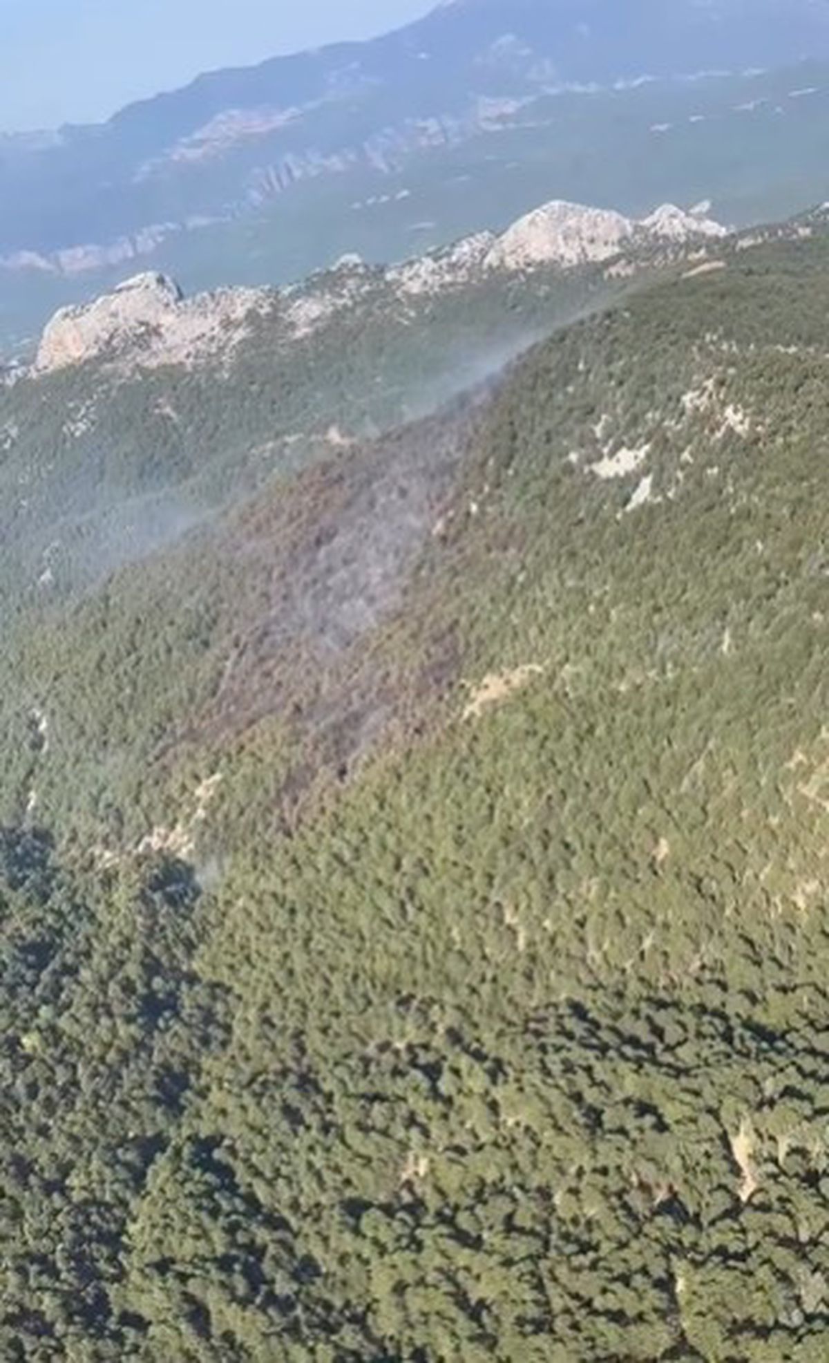 Antalya'daki orman yangını kontrol altına alındı