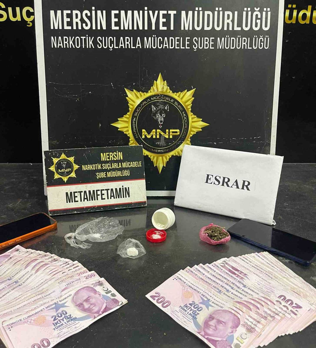 Mersin'de Uyuşturucu Operasyonu: 7 Tutuklama