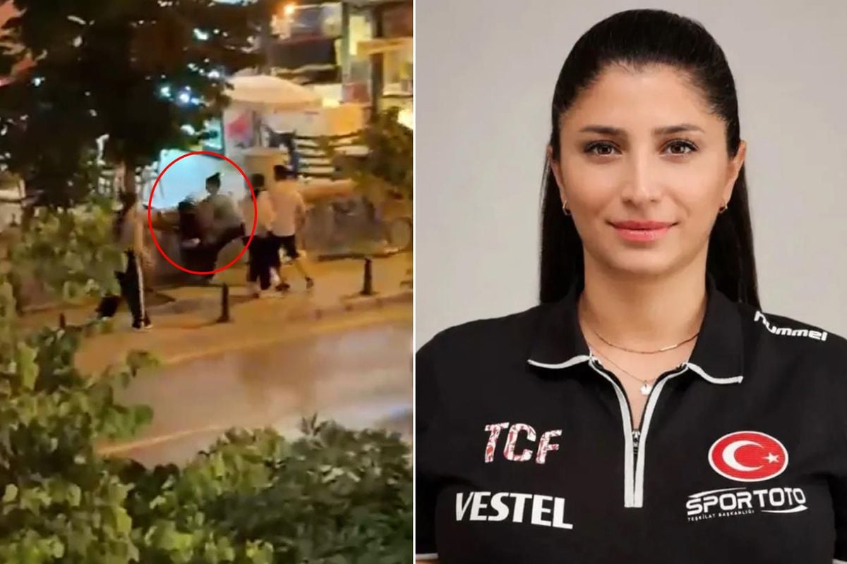 Milli antrenör Funda Bakış'ın öldürüldüğü anlar kamerada