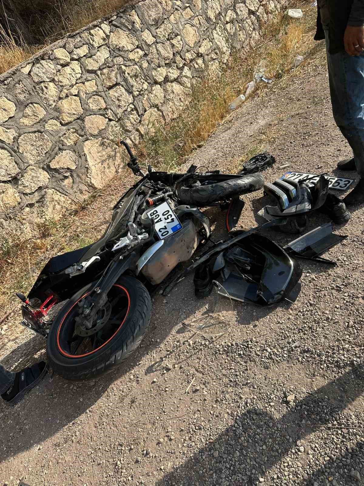 Gölbaşı'nda motosiklet-otomobil çarpışması: 1 ağır yaralı