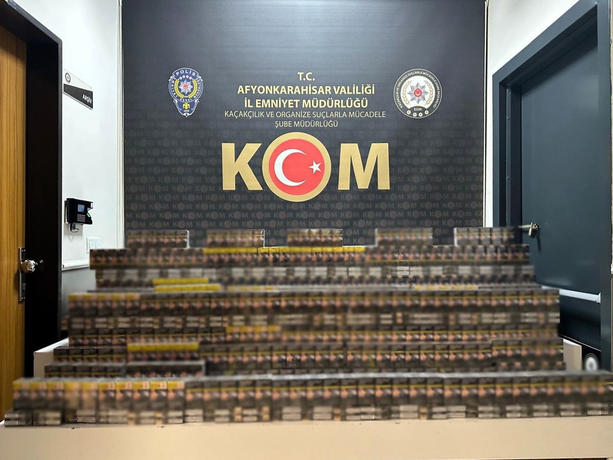 Sultandağı'nda Kaçak Sigara Operasyonu