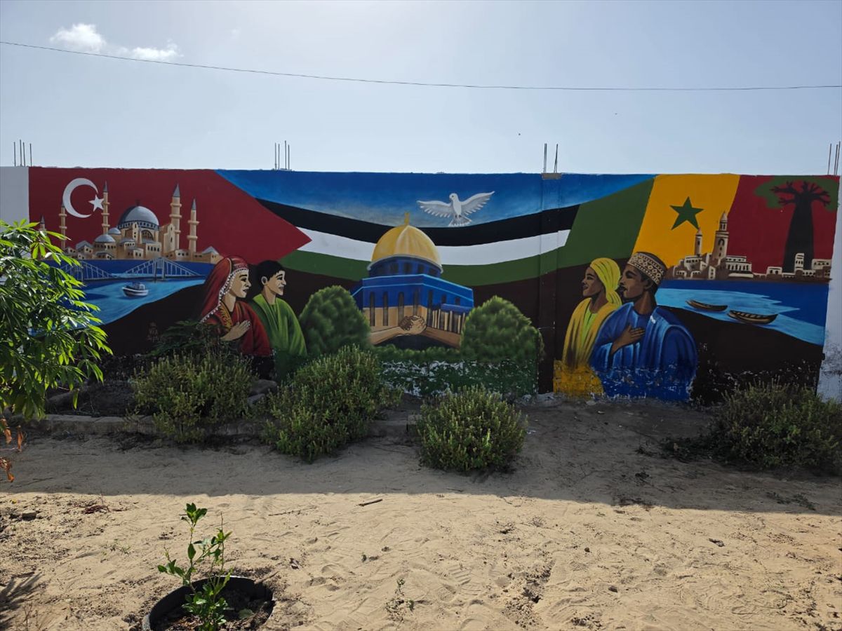 TİKA'dan Senegal'de Filistin'e Sanatla Destek