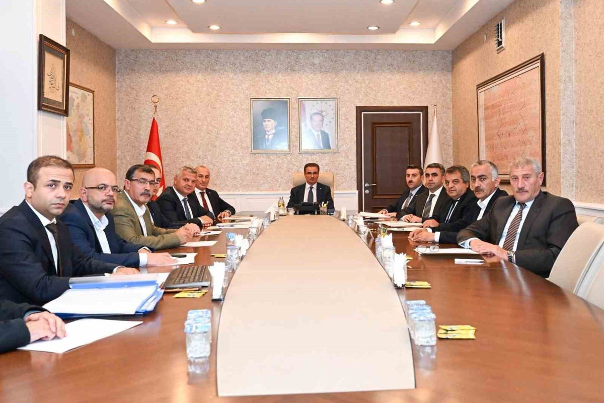 Toprak Koruma Kurulu Vali Baruş Başkanlığında Toplandı
