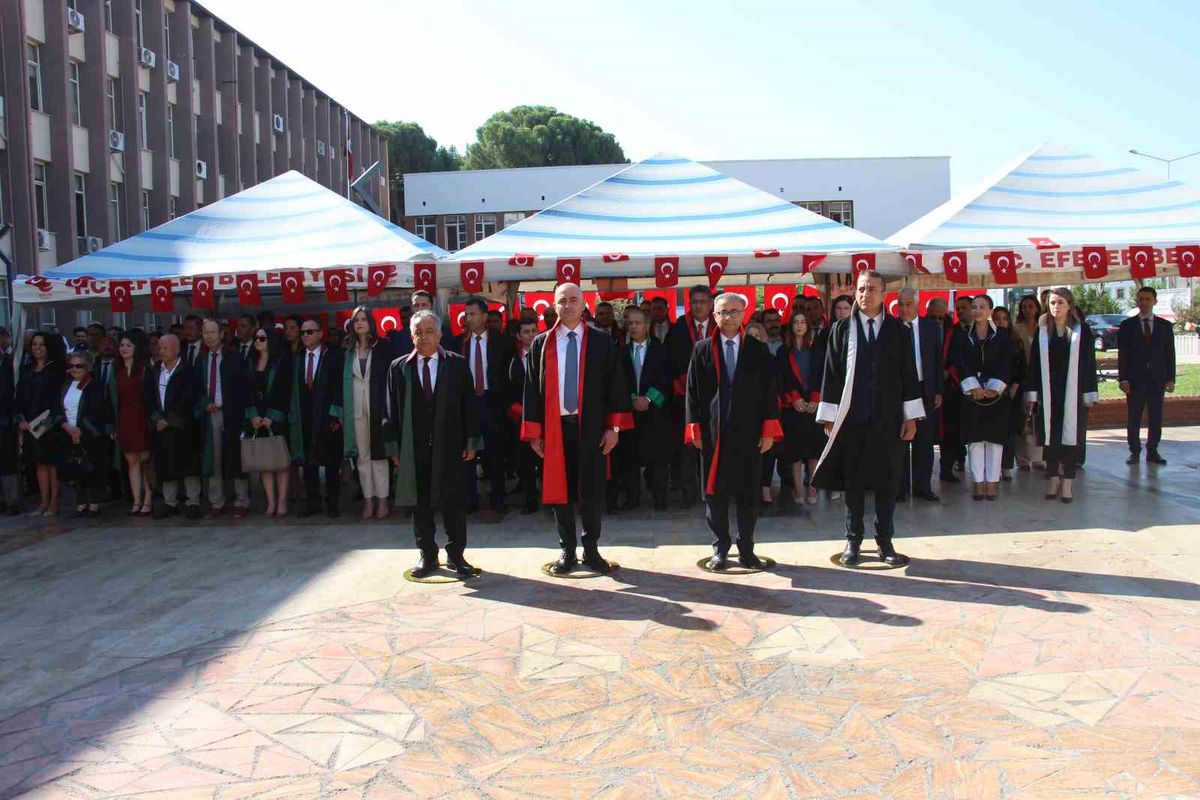 Aydın'da Adli Yıl Açılışı: Başsavcı Lojman Müjdesi Verdi