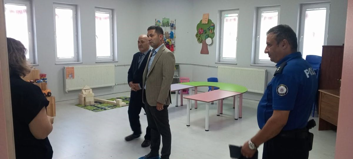 Aydıntepe Kaymakamı Yıldırım, Okullardaki Eğitim Hazırlıklarını İnceledi