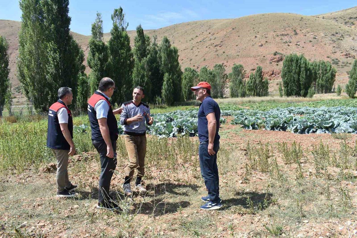Bayburt'ta Tarımsal Üretim İçin Üretici Ziyaretleri