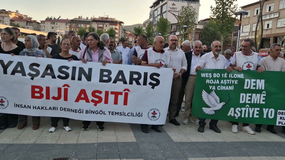 İHD'den 1 Eylül Dünya Barış Günü'nde 'Terörsüz Türkiye' sürecine tam destek: 'Kalıcı barış için hukuki adımlar şart'