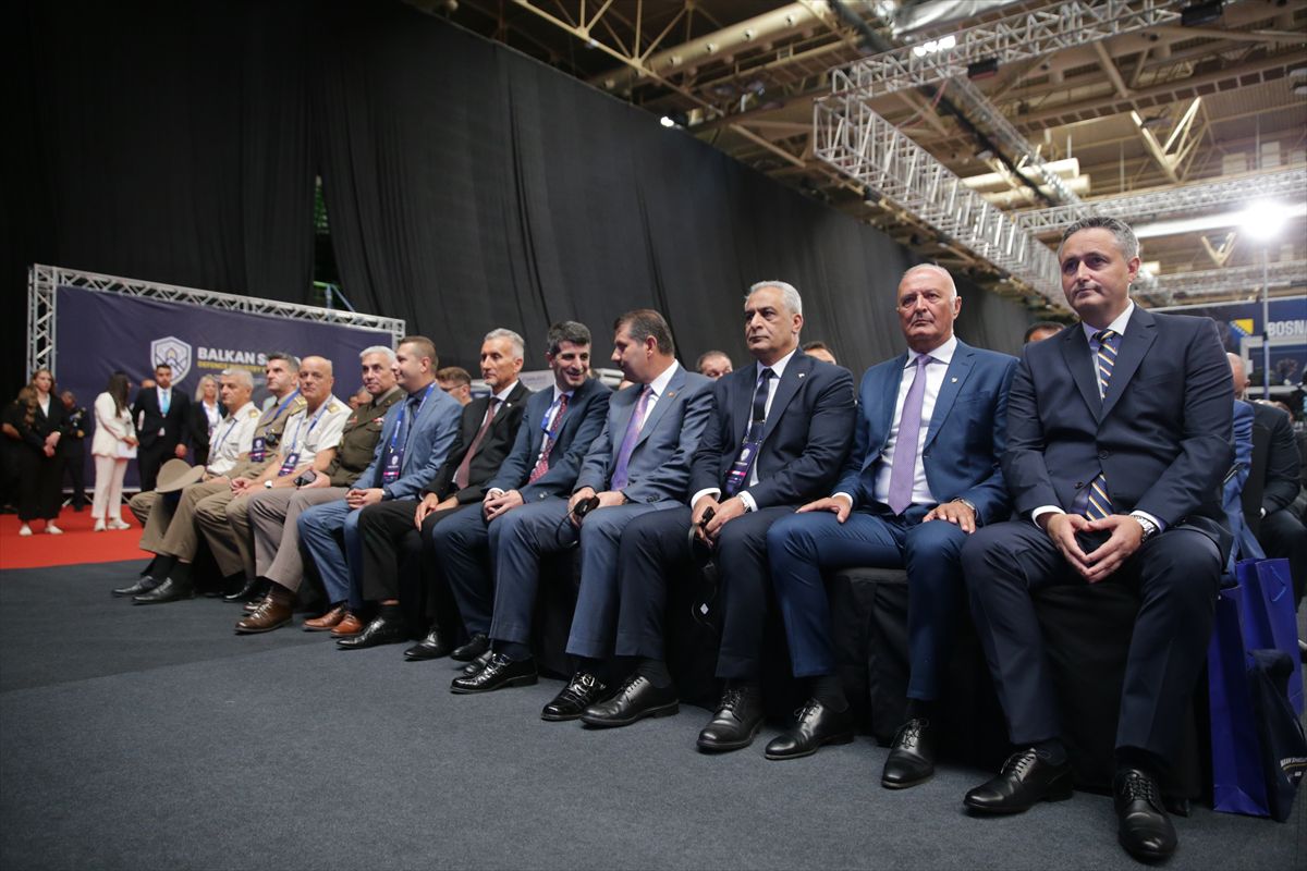 Saraybosna'da İlk Savunma Fuarı Balkan Kalkanı Açıldı
