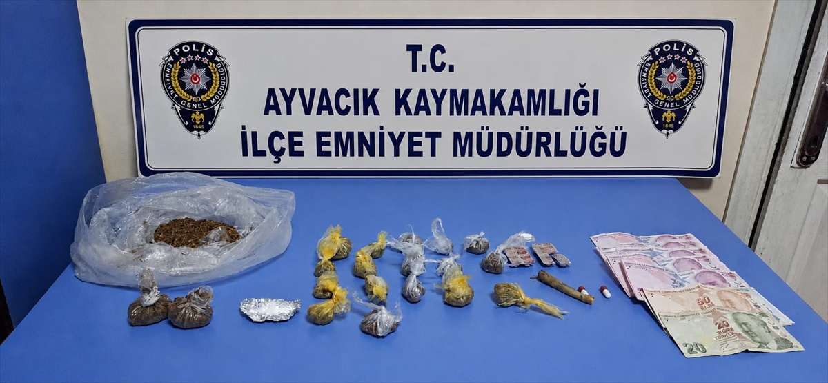 Ayvacık'ta Uyuşturucu Operasyonu: 1 Tutuklama