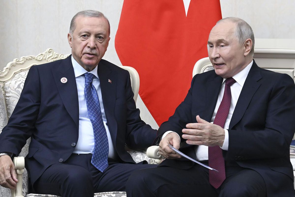 Cumhurbaşkanı Erdoğan ile Rusya Devlet Başkanı Putin'in görüşmesi başladı