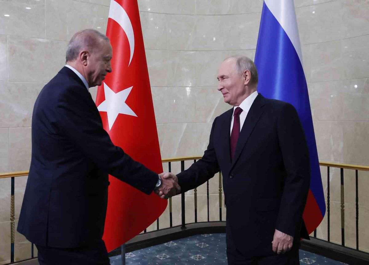 Erdoğan ve Putin'den Bişkek'te Kritik Görüşme