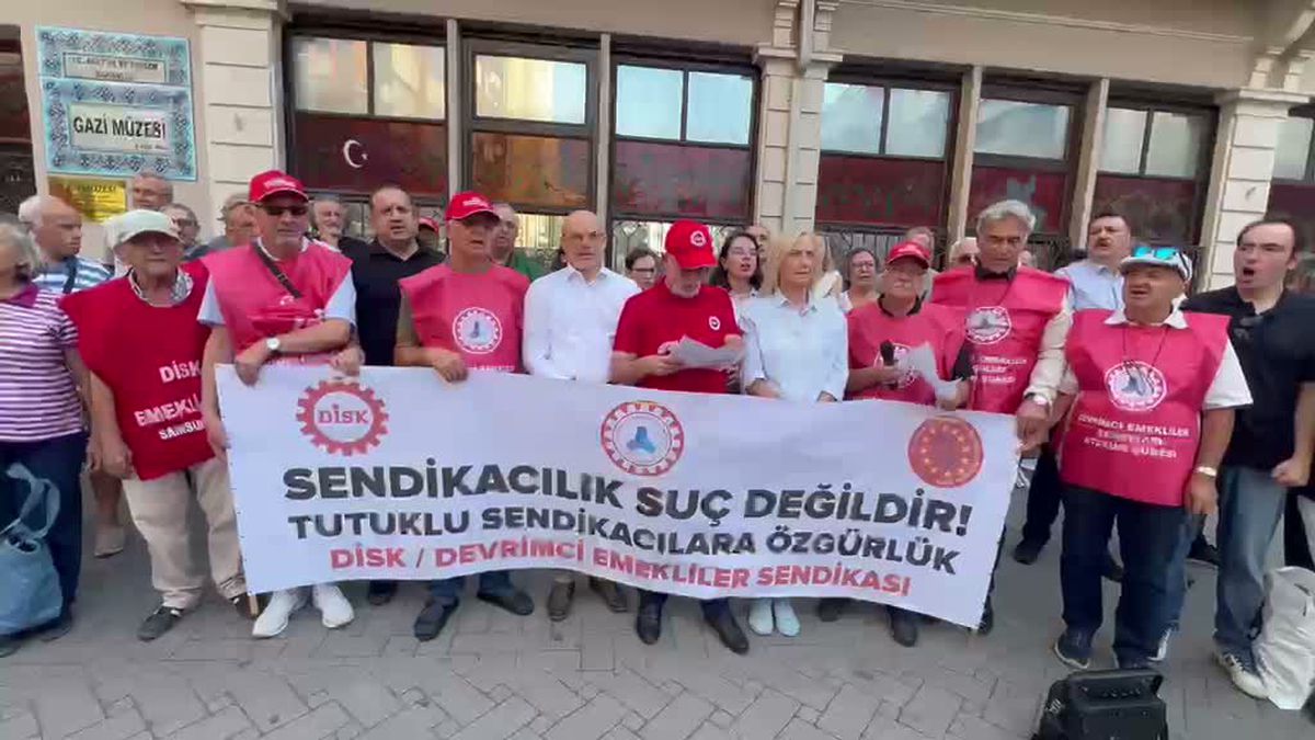 Emeklilerden Maden-İş Tutuklamalarına Protesto