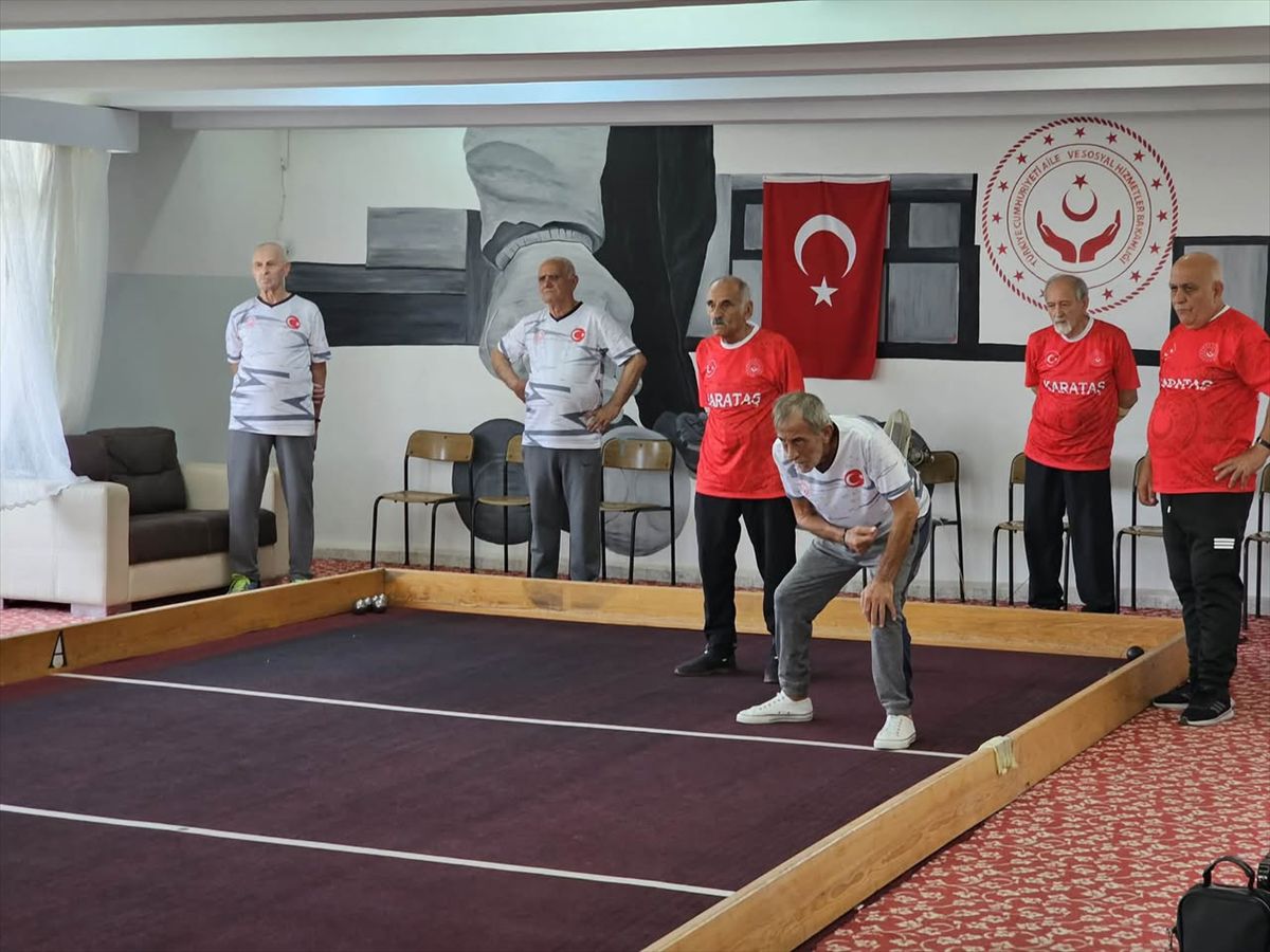 Edirne Huzurevi Bocce Ligi'nde grubunu lider bitirdi
