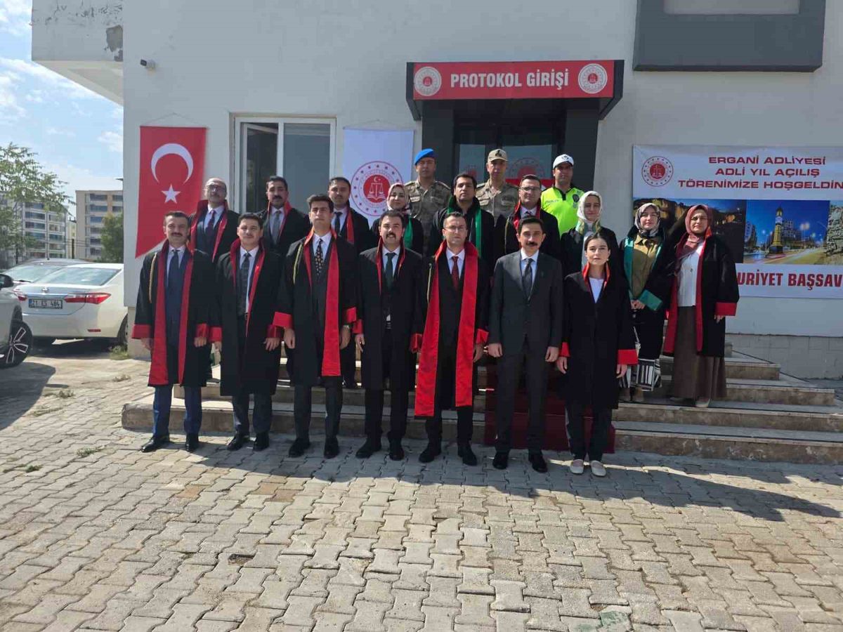 Ergani'de 2026-2027 Adli Yılı Törenle Başladı