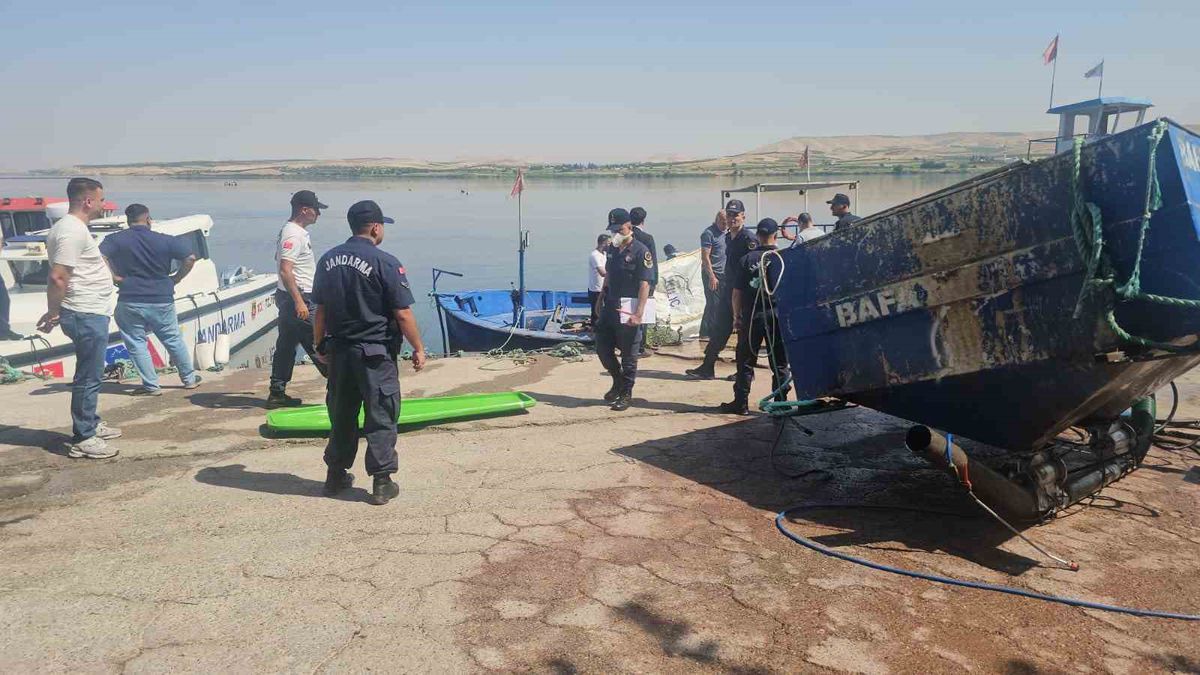 Fırat'ta kayıp şahıs balıkçı ağında bulundu
