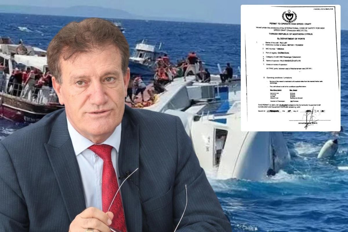 Girne'deki gemi faciasında “Kaptanın belgesi yok” iddiasına KKTC Ulaştırma Bakanı son noktayı koydu