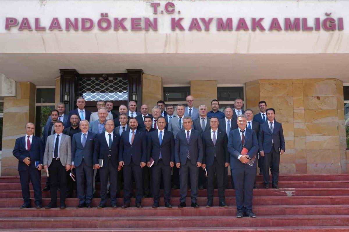 Erzurum'da İlçe Milli Eğitim Müdürleri Toplantısı Gerçekleştirildi